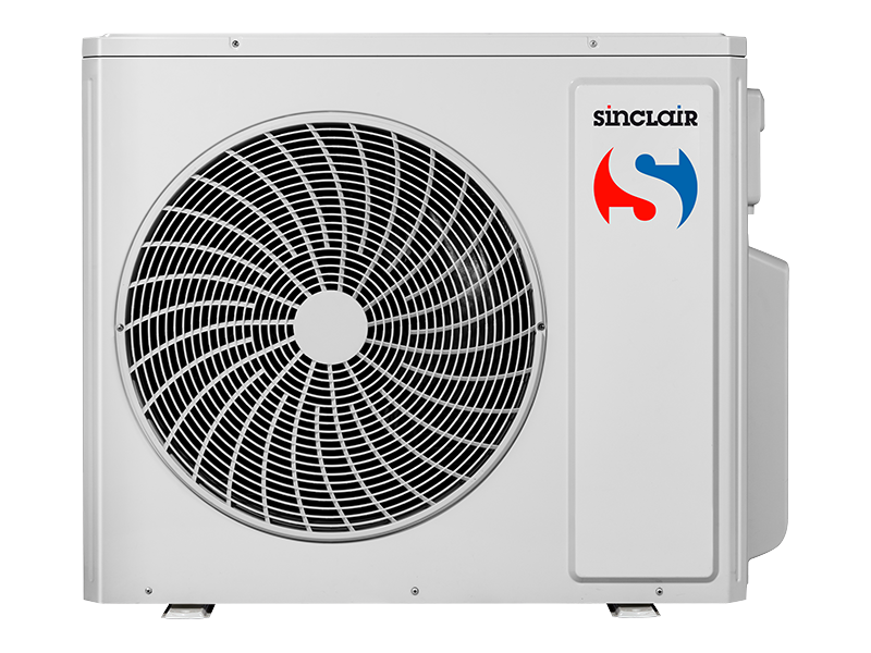 Sinclair buitenunit vooraanzicht
