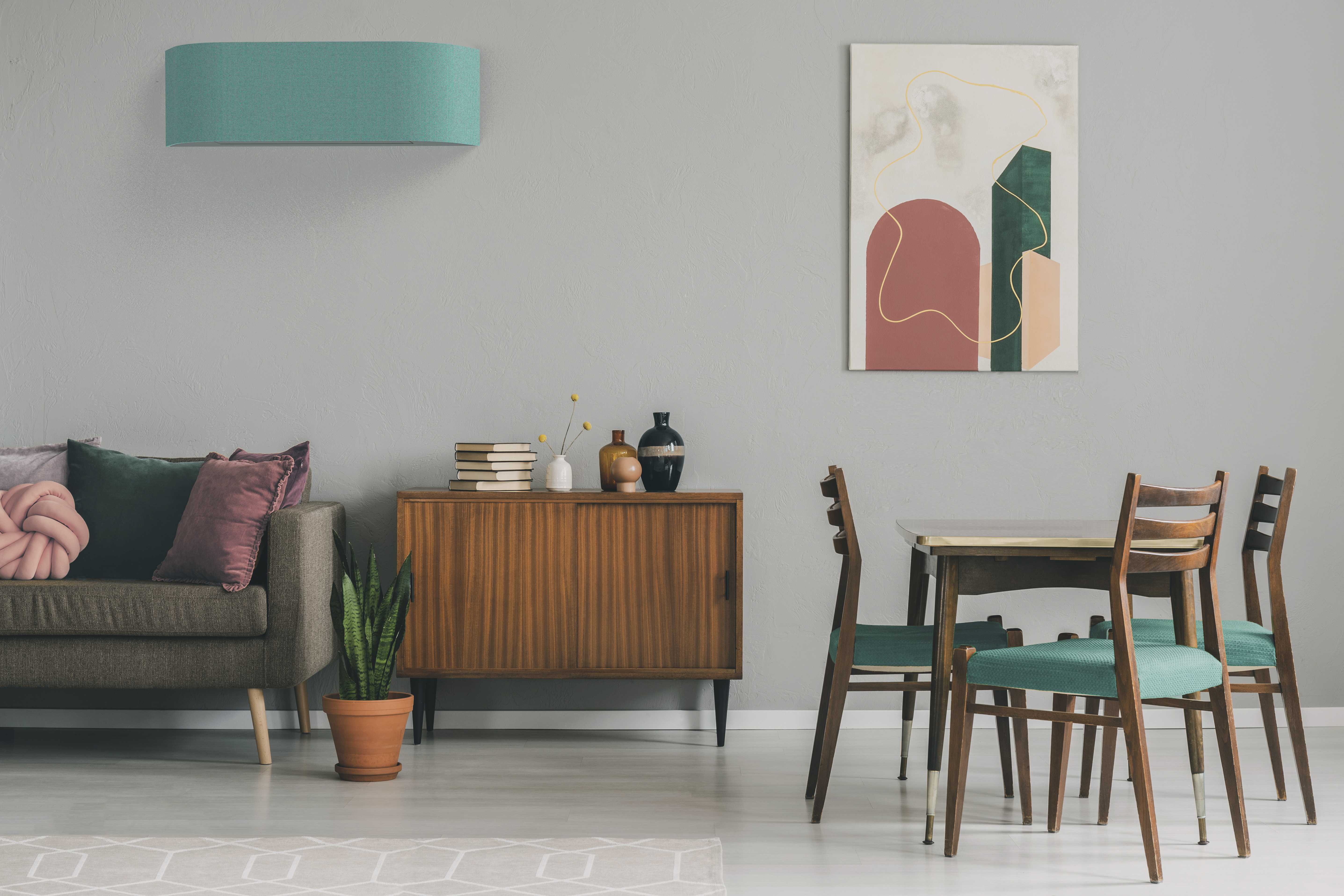 Haori design airco close-up